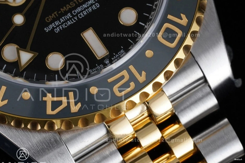 Edition Dial New V2 SH3285 II Master Bracelet SS GMT Black 126713 on GRNR Best ARF YG Jubilee 0419